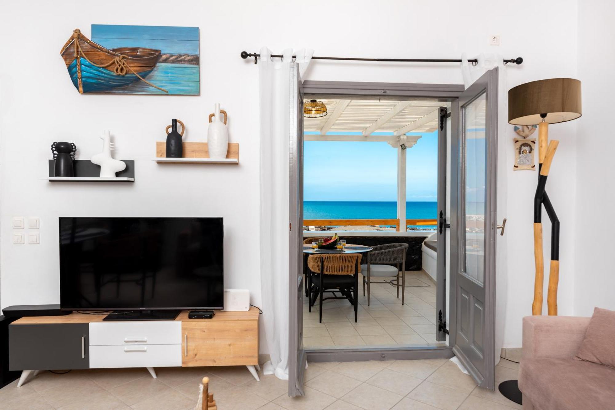 Appartamento Gabriel House Monolithos Esterno foto